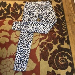 VS leopard jeans